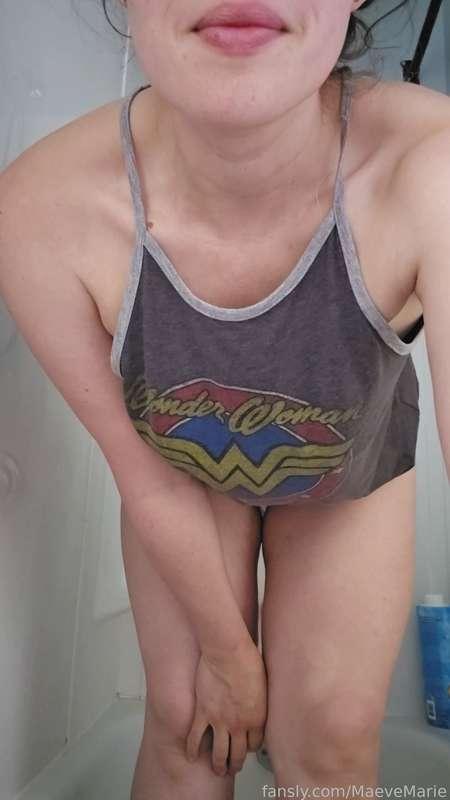 Stroke that cock as I wet them for you. 😈 
#pee #peeing #goldenshower #omorashi #wetpanties 