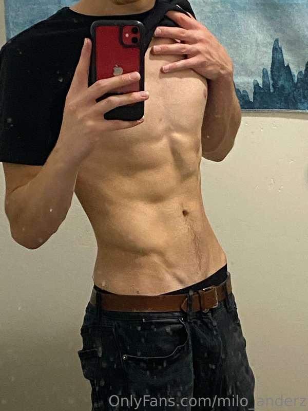 Just a boy and his dirty ass mirror… I got a special surpris..