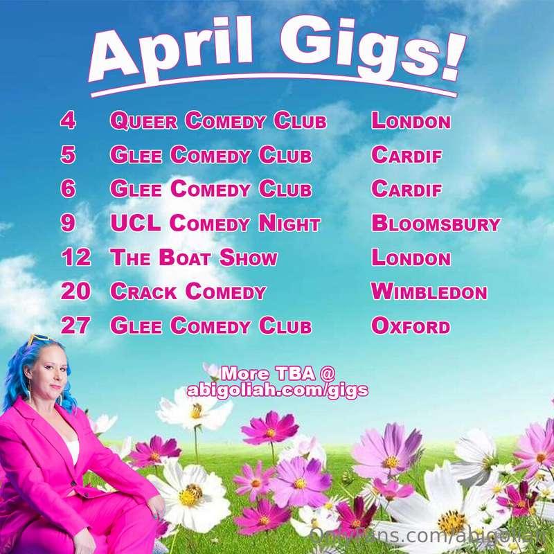 If you come to a gig. Come say hi after. 💙💙