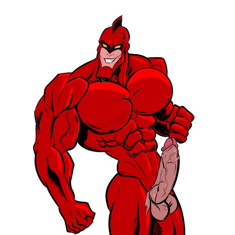 Crimson chin for Red