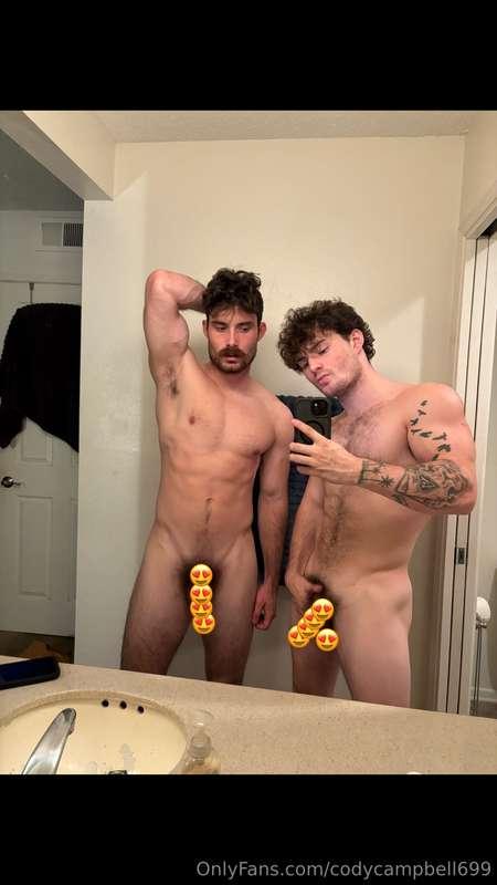 Wanna see me and @rexycampbell cum? 😈💦Watch us jerk our huge..