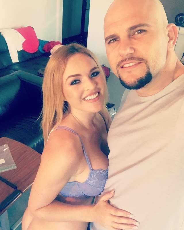 On set today for Naughty America with @jmac1864 ... 9 years ..