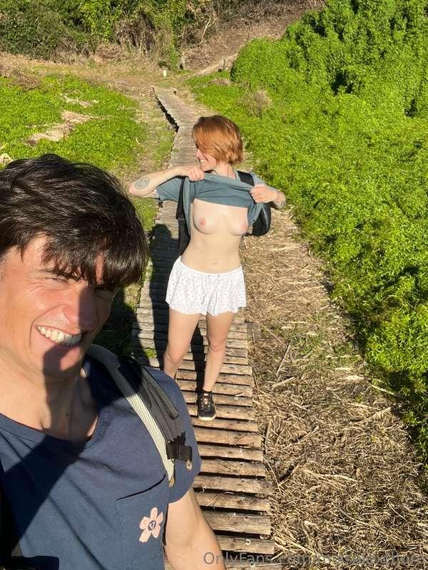 🗼🏰🌊⛵🚢In the spirit of nude exploration Sam and I set off in ..