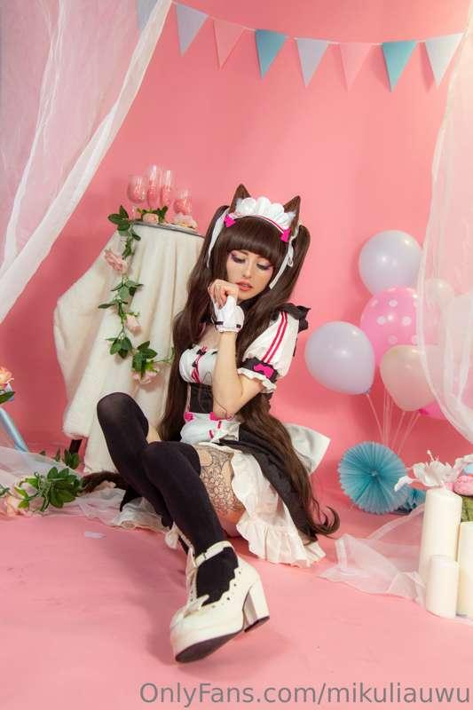 Hi~
Chocola is my top waifu!!
I think I am similar to her pe..