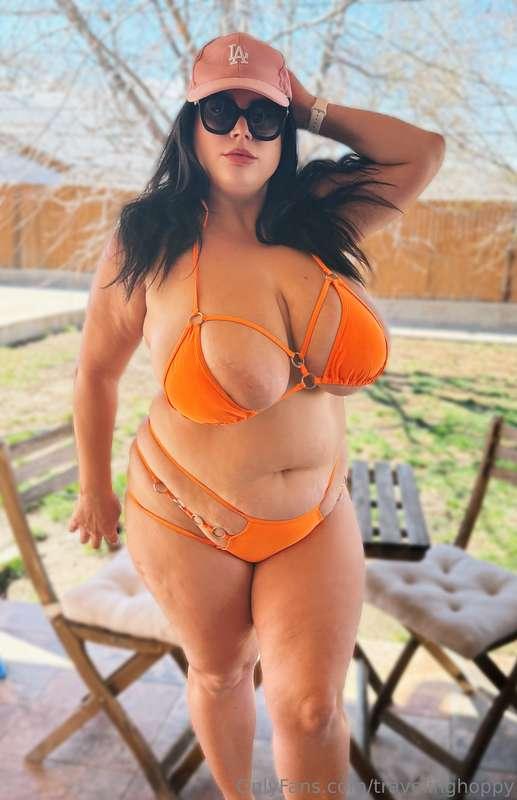 Alex got me a new swimsuit. What do you think should I take ..