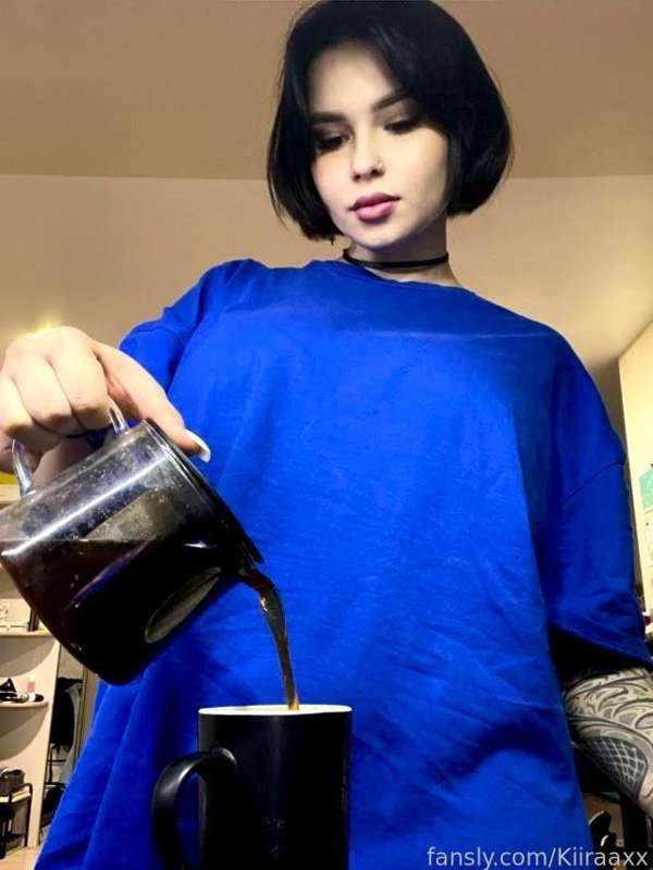 I lI love aromatic coffee for breakfast, drink it with me 😉💋