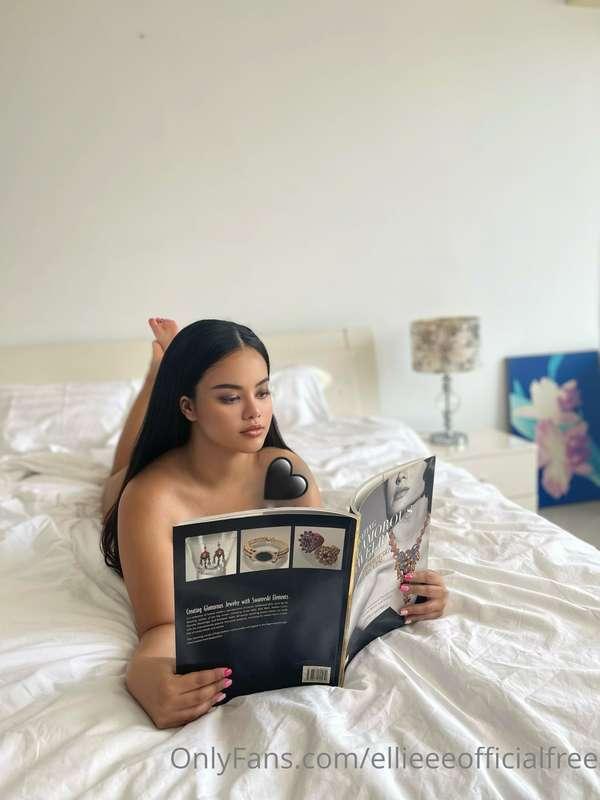 Pov: i was busy reading my magazine naked and you saw me in ..