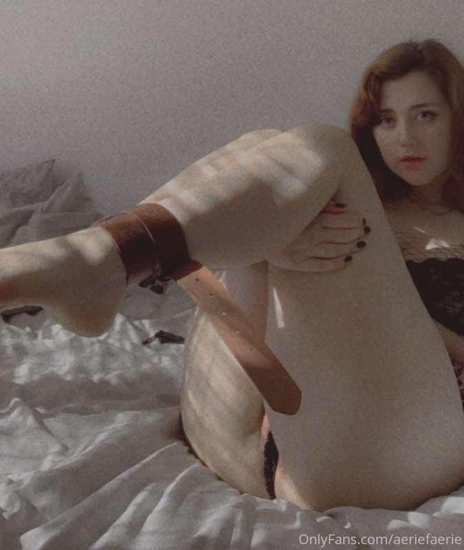 Here you go, fellas. Little bit of bondage and knife play fo..