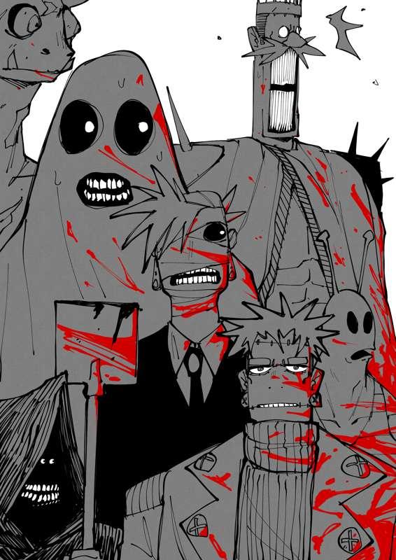 Doodles of the monsterous gang...
