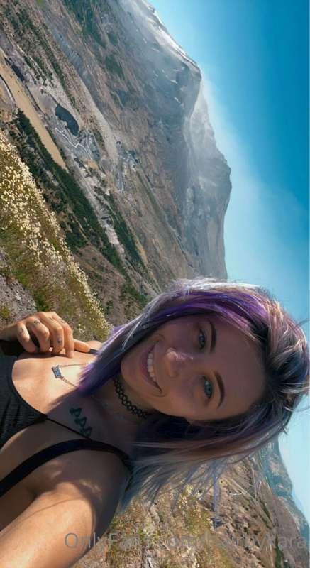 Some wild photos from my trip to the mountains last week!! 🏔..
