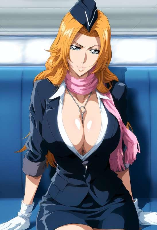 Matsumoto Rangiku Flight Attendant  | BLEACH [T1]