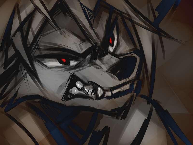 He will bite. | Personal art 