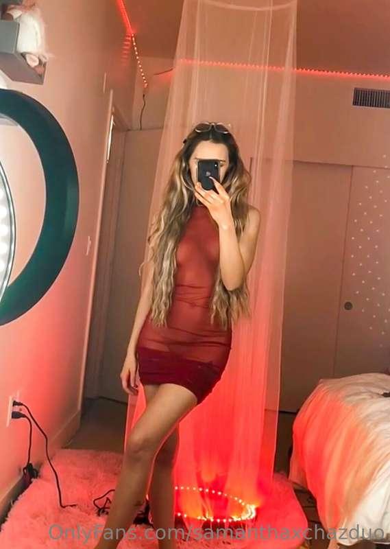 SEE THROUGH 😝🥵Twerking for chaz in this see through dress!! ..
