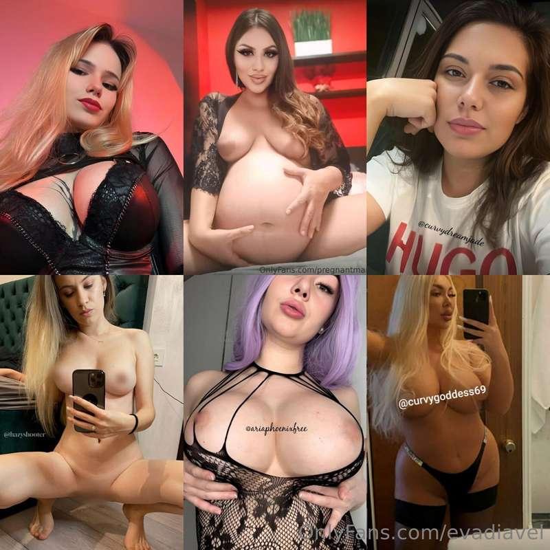 💖👑 @meikitsuneee 👑💖☘️ @PREGNANTMARISKA ☘️🌻🐰 @CURVYDREAMJADE ..