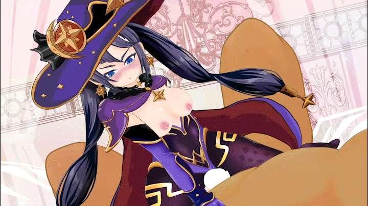 【Gif】Mona sample animation clips of 7 scenes and 【DL】 Introductory part