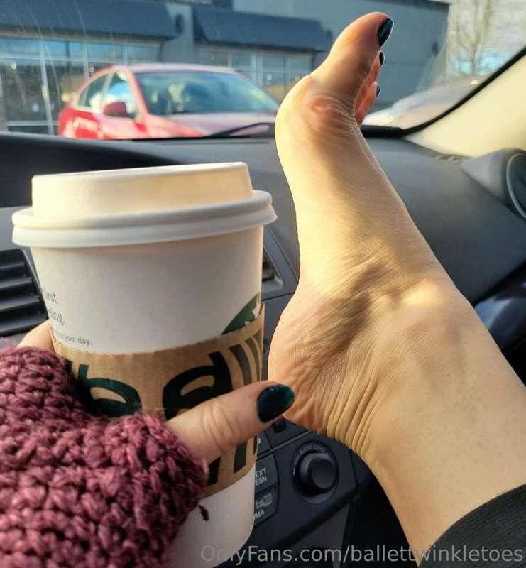 Today is fueled by caffeine ☕️ 😜
Pay for my coffee and I'll ..