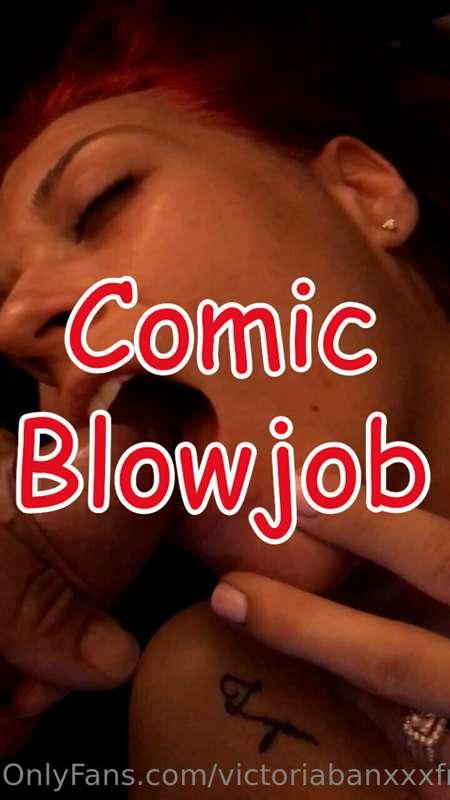 ***Comic Blowjob***

Having a little creative fun with this ..