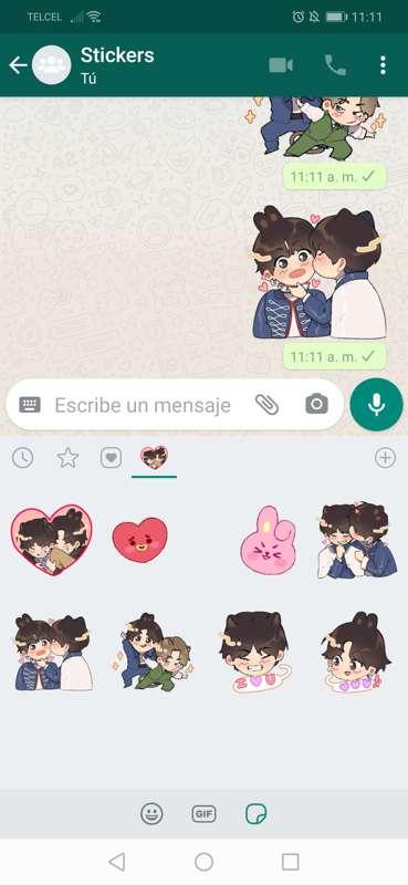 Taekook stickers
