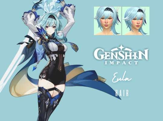 Eula Hair (Genshin Impact)