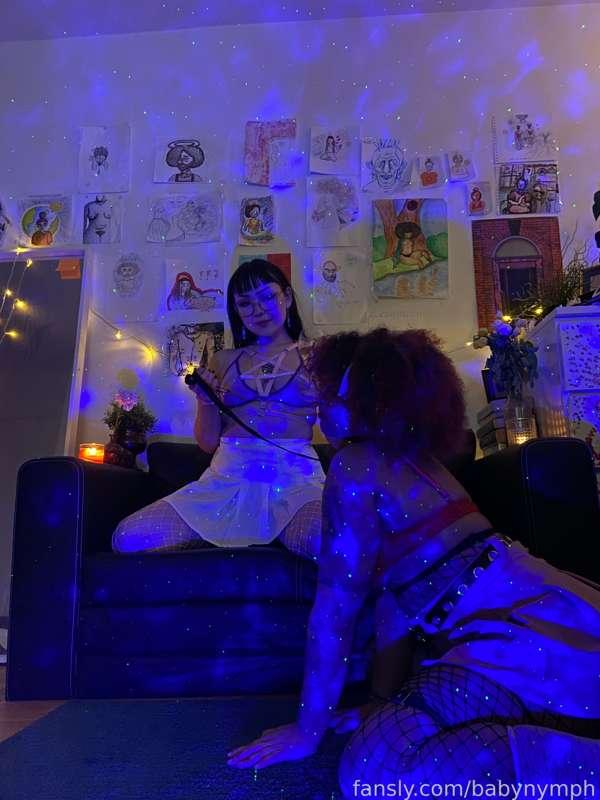 my fave little kitten &lt;3 

we had such a fun play session today hehe!!

check out my baby: onlyfans.com/marion013 🧚💕