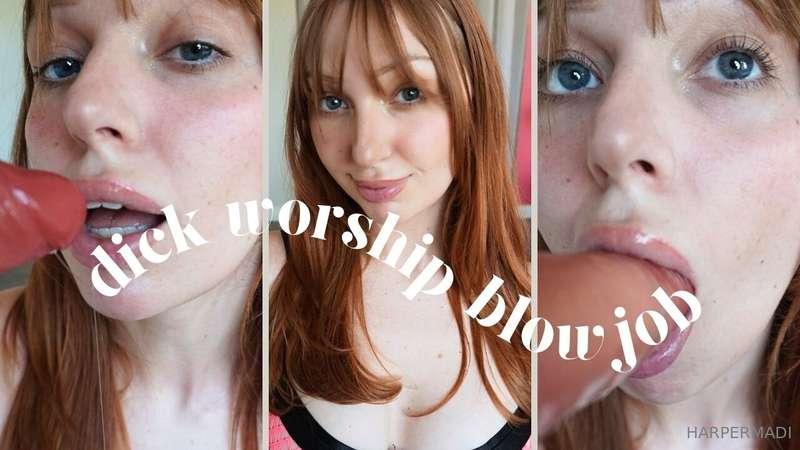 Sucking your dick in a POV style with lotsss of dirty talk. ..