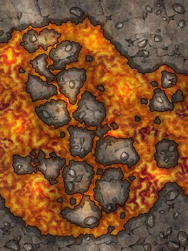 Broken Crossing - Lava