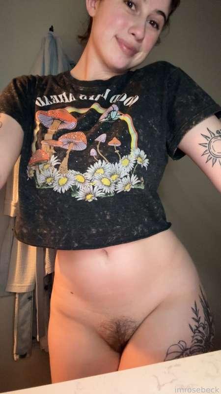 taking my boobs out for you ;)