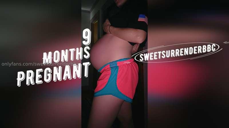 This is from TODAY - 10/2/2024This is what 9 months pregnant..