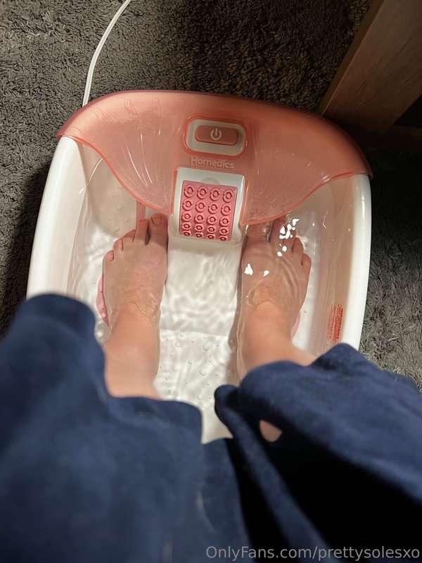 My feet needed this 👣