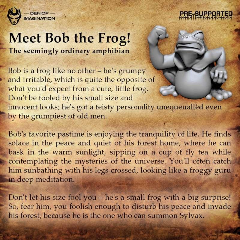 Met Bob the Frog