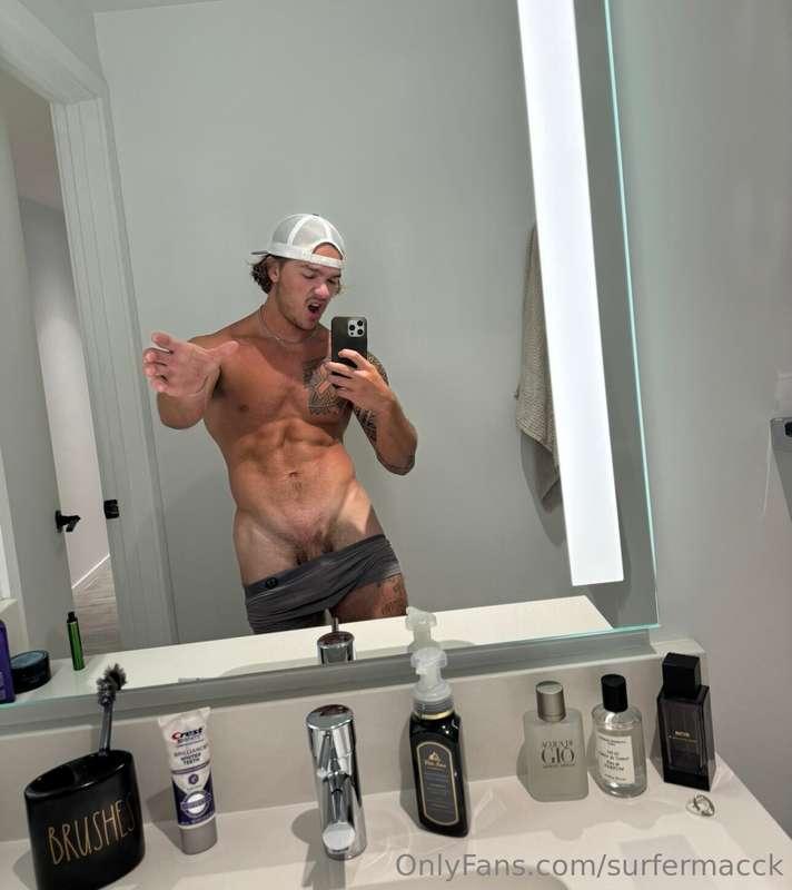 Come on bro let's go to the bathroom and see each one's dick..