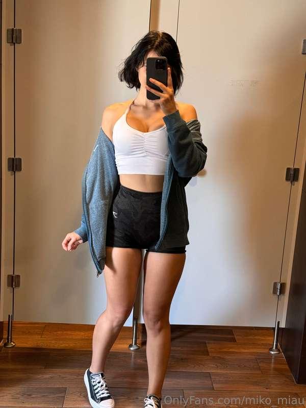 Finally gym 😌Do you enjoy my gym content? ^^ Wish you a grea..