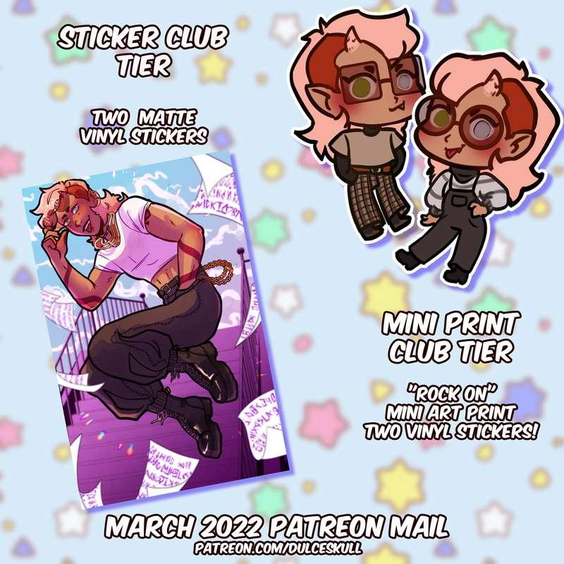 March Patreon Mail!