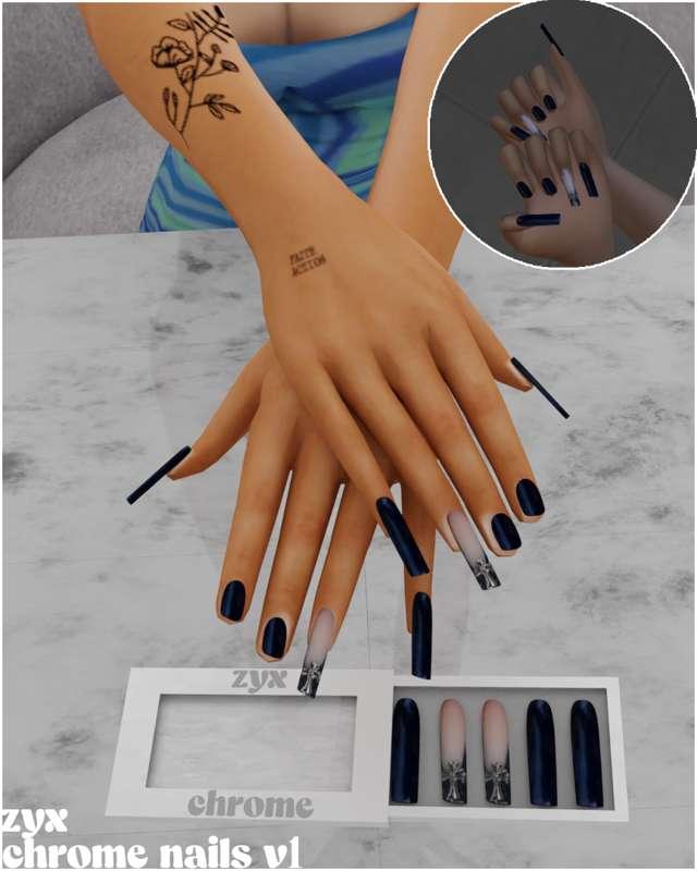 chrome nails v1