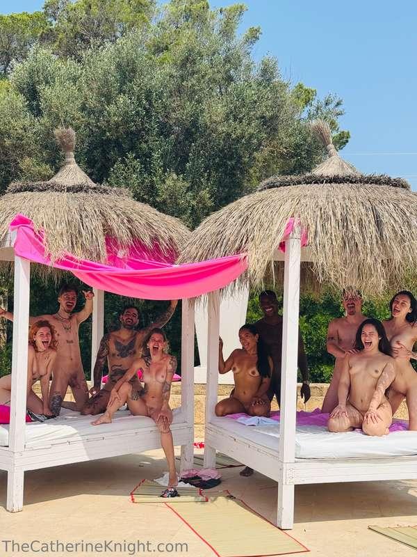 Shooting my first ever Reality Show with all these sexy peop..