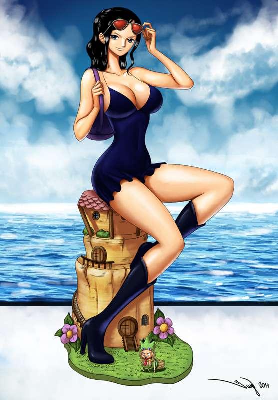 FEBRUARY 2022 EXCLUSIVE DIAMOND PIN UP IS: NICO ROBIN!!