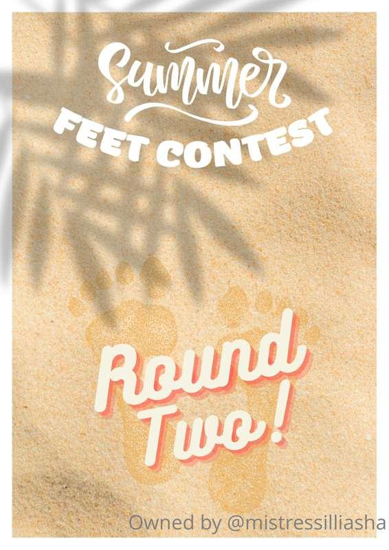 ### **Vote for your favorite feet in The summer feet contest..