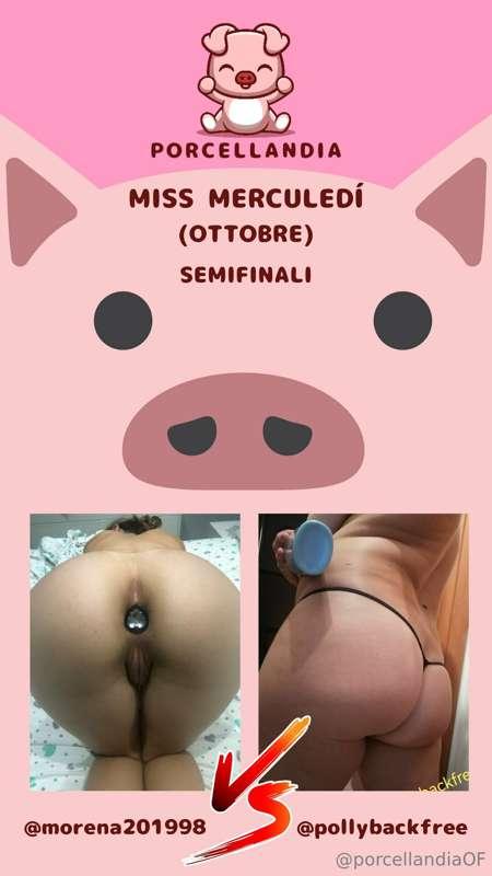 MISS MERCULEDì (OTTOBRE)
SEMIFINALE

@morena201998 (1) VS @p..
