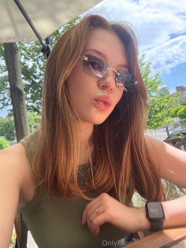 Waiting for my favorite lemonade!