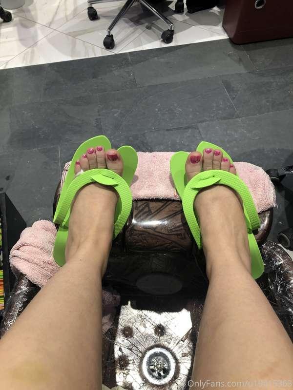 Thank you for the pedi baby!!! 😘