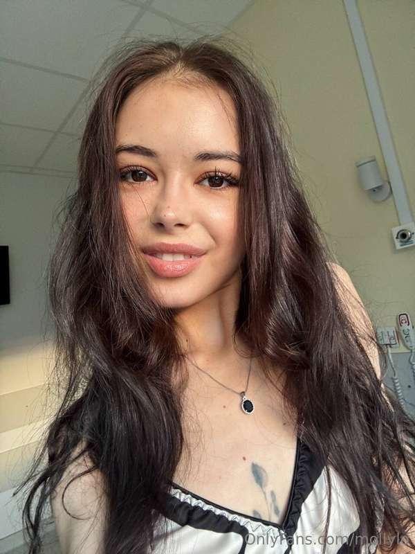 I have two moles on my nose, like little stars that nature l..