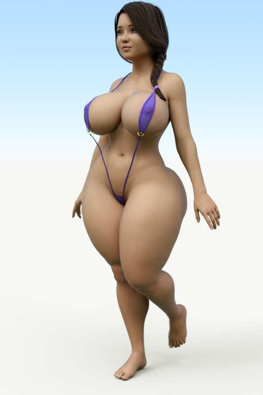 [Animation test] Yumi Kuchi walking