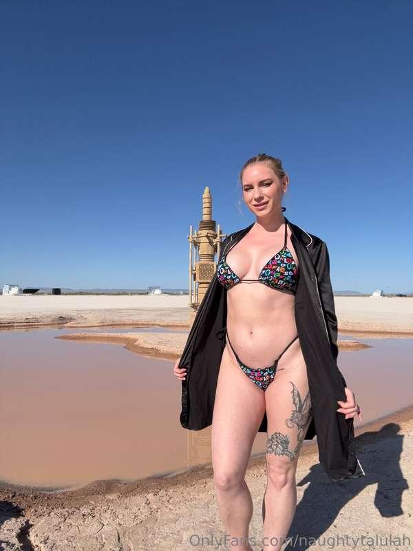 Would you get in the mud bath with me?
