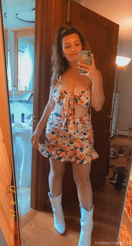 tried on some new clothes for my birthday trip, but decided ..