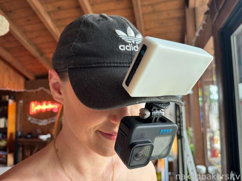 Check out this POV hat cam that @austinfilms made. It was a joke at first but it actually is a really good POV cam. We've been using it a ton 🤓 