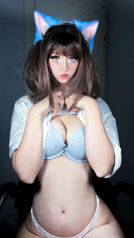 Anime cat girl 