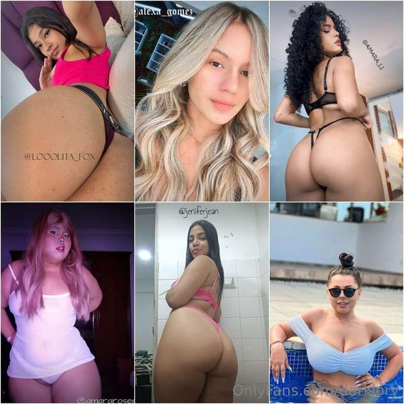 🔥👅@looolita_fox👅🔥💙😈 @ALEXA_GOMEZ 💙😈✨🖤 @AMARA_LI 🖤✨➡️ @AMARAR..