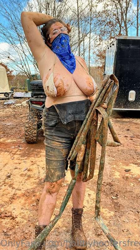 Hard working muddy boobs your thing.. well thats me pretty m..