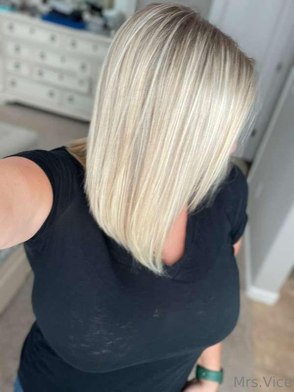 Going to get my hair styled today… here’s a little “before” ..