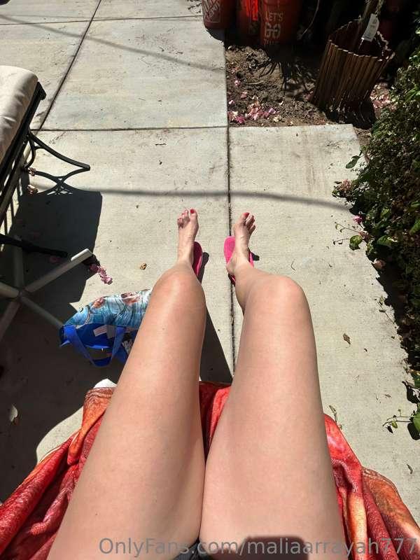 Getting some sun ;)